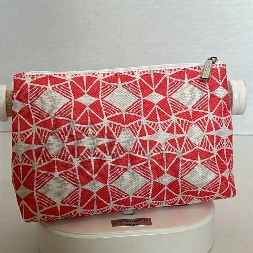 SATCHEL & SAGE FOR CLINIQUE MAKE UP OR COSMETICS BAG NEW